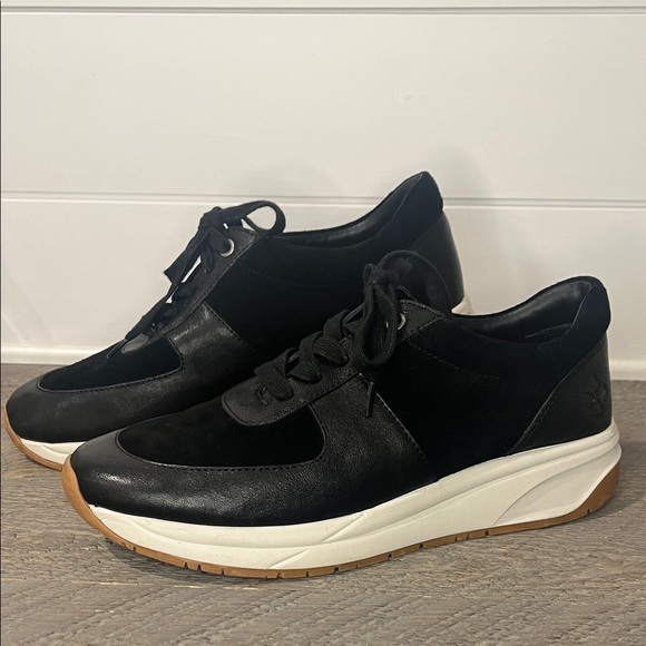 Patricia Nash Women's Milano Sneakers Black Suede/Leather Size 9 - Picture 4 of 8